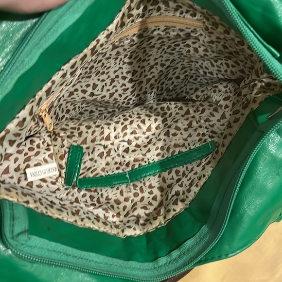 Kelly Green Faux leather bag - Picture 4 of 9